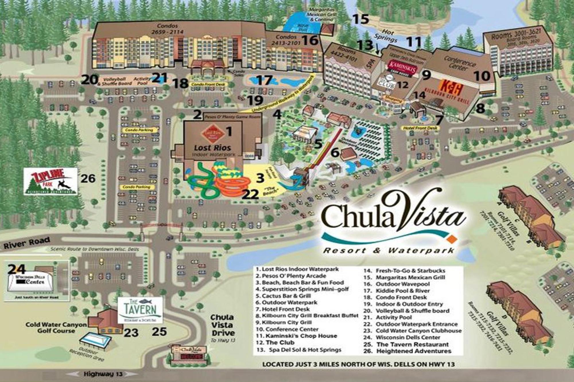 Chula Vista Villa Wisconsin Dells Bilik gambar